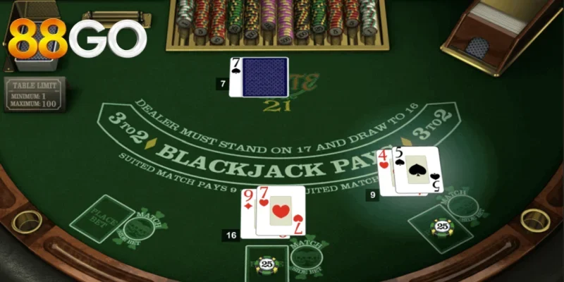 Trải Nghiệm Blackjack 88go - Siêu Phẩm Game Bài Đỉnh Cao 3 Cách chơi Blackjack 88go